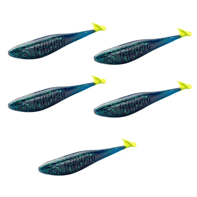 5 шт. Искусственные приманки Рыболовные приманки Swimbait с хвостовым лепестком для ловли форели и судака Приманки для ловли в соленой воде