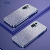 Redmi10 Luxury Gradient Glitter Plating Case For Xiaomi Redmi Note 10 Pro 10s 4g 5g Women Silicone Back Cover On Note10 S 10pro