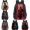 Spacious Deadpool Oxford Cloth Backpack For Kids School Lightweight And Durable
