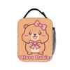 Dont Tailgate Me I Have Rabies With Bow Sweet Warning Lunch Bag Men Women Cooler Thermal Insulated Lunch Boxes for Kids School