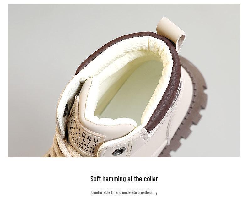 F364 2024 Осень/Зима Женские туфли на высокой платформе с бархатной подкладкой и толстой подошвой для увеличения роста.