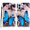 For iPhone 17 Wallet Case Printed Pattern Design Leather Phone Cover