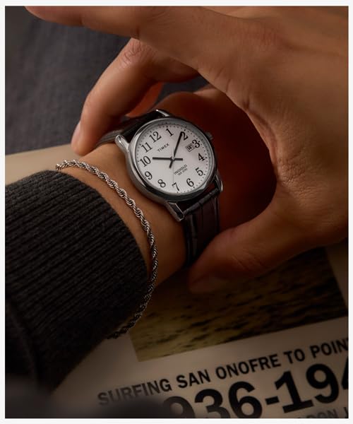TIMEX Часы для легкого чтения Черные TX-TW2W95400