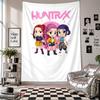Wall TapestryKpop Demon Hunters Art Hanging Cloth Decorative Background Cover for Room Decoration
