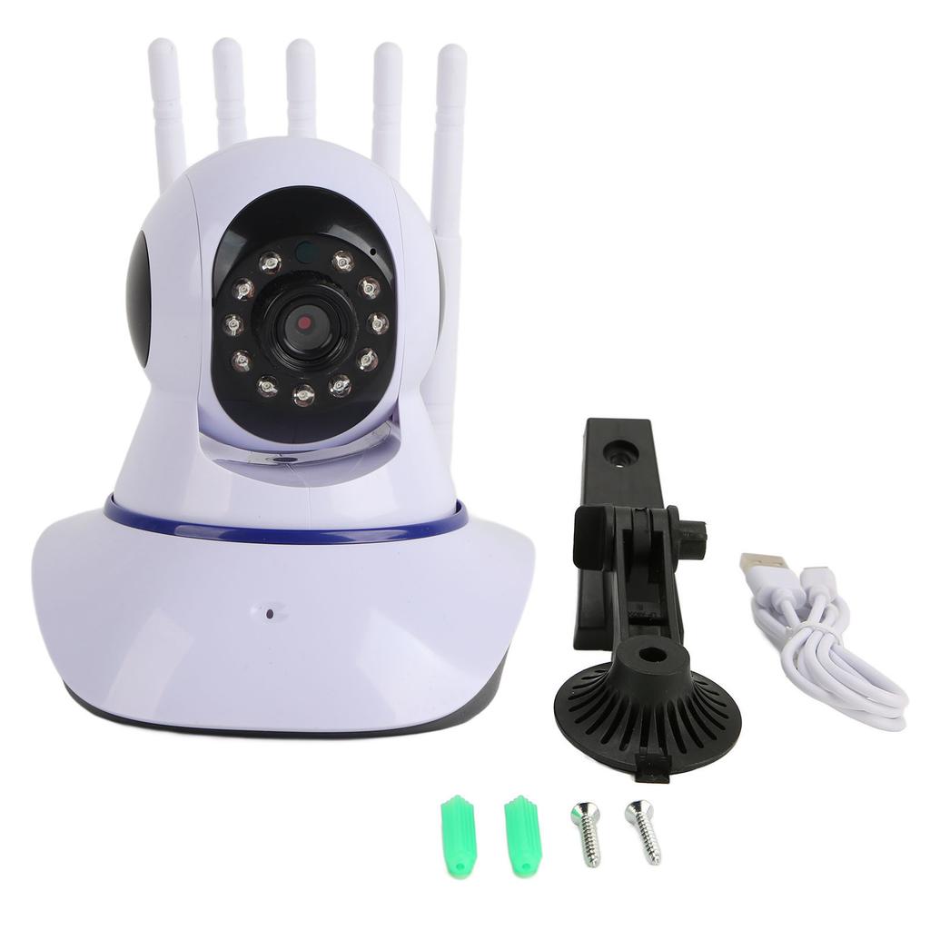 Home Security Camera Wireless WiFi HD 1080P 360 Degree Night Vision Two Way Voice Surveillance