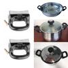 Screws Single Hole Cookware Sauce Pot Pan Short Side Pressure Cooker Ear Pot Handles Handle Grip