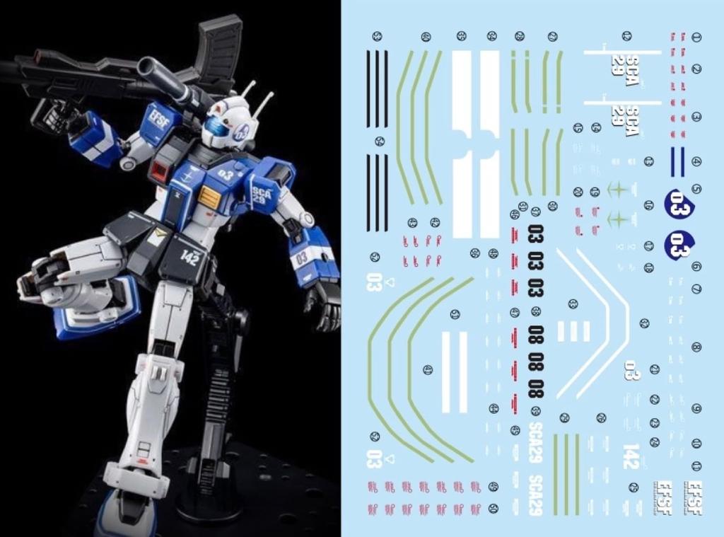 HG RG EG Robot MS Yukisha Detail Up Water Transfer Decal HG GM Cannon Rocket Bazouga Equipment Fluorescent!! 1/144 (for 1/144 HG-33) [Item]