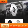 2026 Hot For Renault Interior Stickers For Renault Megane 2 3 4 Twingo Clio Talisman Captur Sandero Car Front Grille Emblem Rear Y666