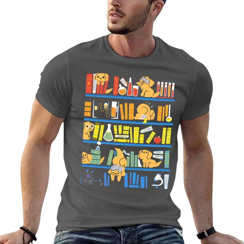 Chemistry LABrador rainbow TShirt Large Size Loose Casual Tee