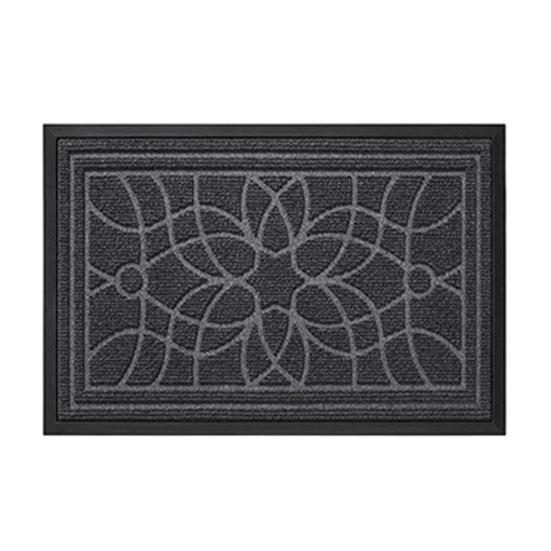 Коврик для входной двери Yousheng, прочный, нескользящий, резиновый, для входа в помещение и на улицу, улавливает грязь и влагу для входа на крыльцо патио