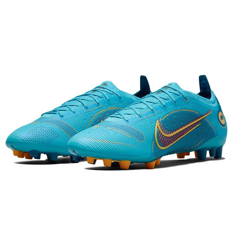Nike Мужские кроссовки Mercurial Vapor 14 Elite AG Blueprint Pack Chlor-Blue Marina Laser-Orange DJ2833-484