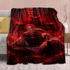 Jujutsu Kaisen Anime Flannel Blanket Soft Warm Throw Lightweight Plush Sofa Bed Decor 