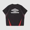 UMBRO Hbl Футбол Наследие Нашивка Короткий рукав Трек Черный Ur224Cwt52 (Тип)