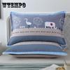 A Pair of Pillowcases Thick Pure Cotton 48x74cm Pillowcase Double Large Printing Pillowcase Student Dormitory Pillowcase
