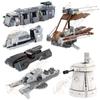 Научно-фантастический Космический Военный Фильм Имперский Транспорт Troops MOC Строительные Блоки DIY Военное Противотанковое Орудие Оружие Кирпичики Игрушки Для