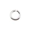 100pcs 0.5mm-1.8mm-4mm-16mm  Stainless Steel Open Jump Rings Findings Round Silver Color DIY Making Keychain Necklace Jewelry