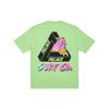Palace Футболка Ss22 Tri-Surf Co унисекс, цвет фисташковый зеленый P22TS161