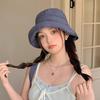 Quick-dry Plaid Sun Hat Summer Fisherman Caps Japanese Plaid Bucket Cap  Outdoor