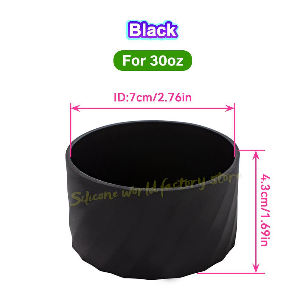Силиконовый чехол на дно чашки SW 40 унций/30 унций для тамблера Stanley Adventure Quencher, для бутылки для воды IceFlow с откидной соломинкой, рукав 7,5/7 см