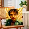 Singer Gustavo CCerati Funny Pillow Case Antidustmite Pillowcase Invisible Zipper Silky Short Plush Sofa Cushion Cover