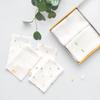 Носовой платок Moms Nature для новорожденных из бамбука с тиснением, фирменная марля, 10 шт. + набор из 10 шт. с тиснением, корейские товары для детей
