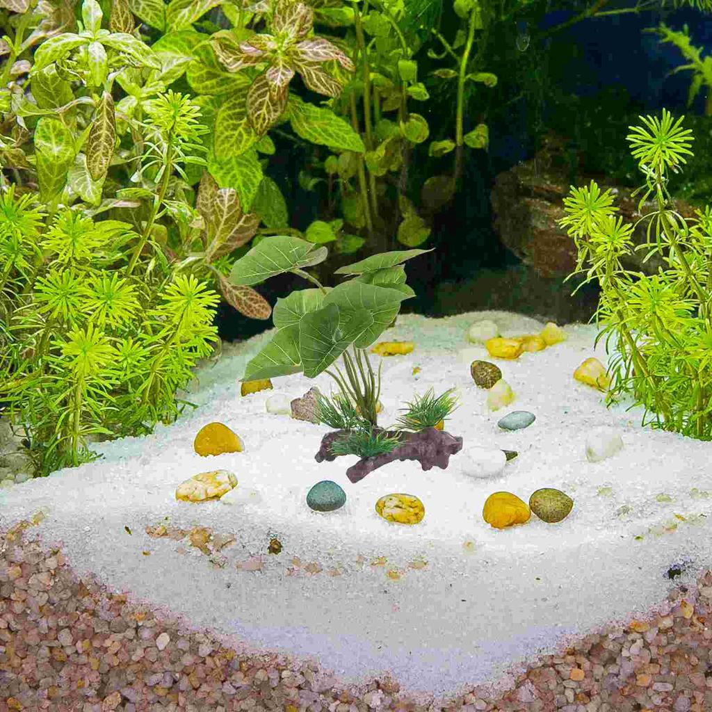 Аквариум Искусственные Водные Растения Террариум Аквариум Горшки Украшения Пластик Живые Маленькие