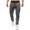 Men's Drawstring Sweatpants Slim Fit Ribbed Casual Sports Pants