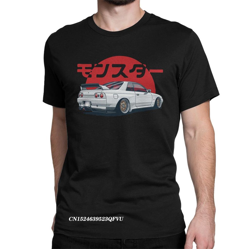 2024 New T-Shirts Men Car Funny Pure Cotton Tees Sleeve Tops T Shirts Plus Size Tops Funny Design Tshirts