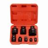 Socket Conversion Adapter Set for Impact Wrenches Set Drive Angle Conversion Socket Impact Socket Set 1 8-piece 1/4 (6.3mm) 3/8 (9.5mm) 1/2 (12.7mm)