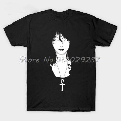 Minimal Death Sandman Endless Death Comic Black T-Shirt Gift For Comic Fans Men Cotton Tops Tee