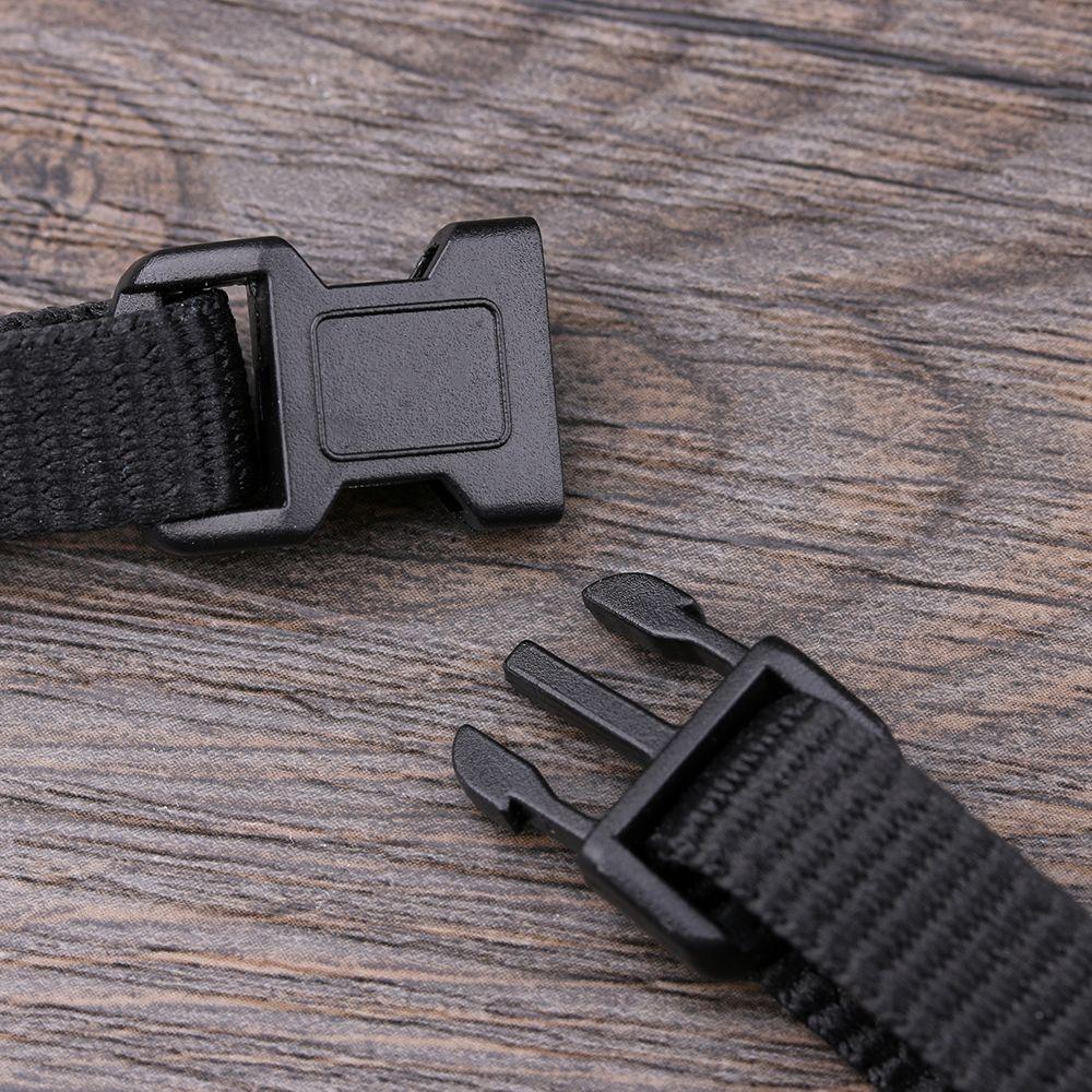 Dual Adjustable Outdoor Bag Buckles Paracord Bracelet Accessories Curved Buckle Strap Webbing Tool