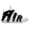 Nike Кроссовки для баскетбола Air More Uptempo Кожаные Устойчивые к истиранию Средние Бело-черные Унисекс 415082-105