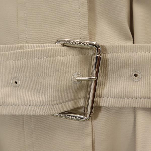 Moncler Бежевый тренч Женский Б/У