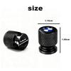 AAACH1 Car Wheel Tire Valve Caps Tyre Stem Covers Airdust Waterproof For BMW E61 E81 E87 1 2 3 4 5 6 7 Series X1 X3 X4 X5 X6 F20 E90