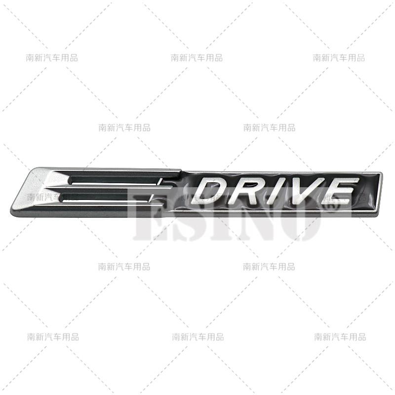 Car Styling 3D Metal Rear Trunk Emblem S Drive X Drive E Drive Badge  Adhesive Emblem for BMW X1 X2 X3 X5 X6 X7 i3 i4 i7 iX iX3