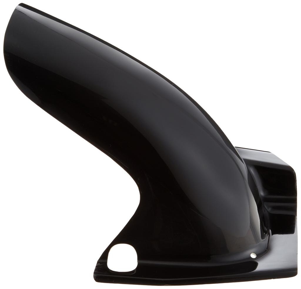 Kijima FRP Inner Rear Black Gel Coat Ape Fender, Finish, 50/100 K105-007