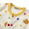 MIKIHOUSE HOT BISCUITS Long Sleeve Loungewear for Boys and Size Girls, Ivory, 80cm, 73-7303-490
