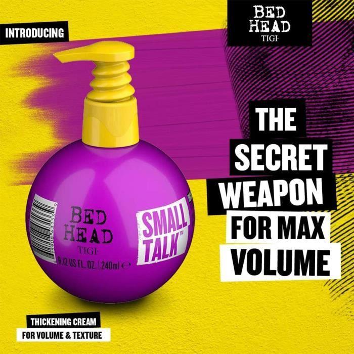 BedHead by TIGI Small Talk Thickifier Energizer Stylizer Hair Volume Cream,240ml