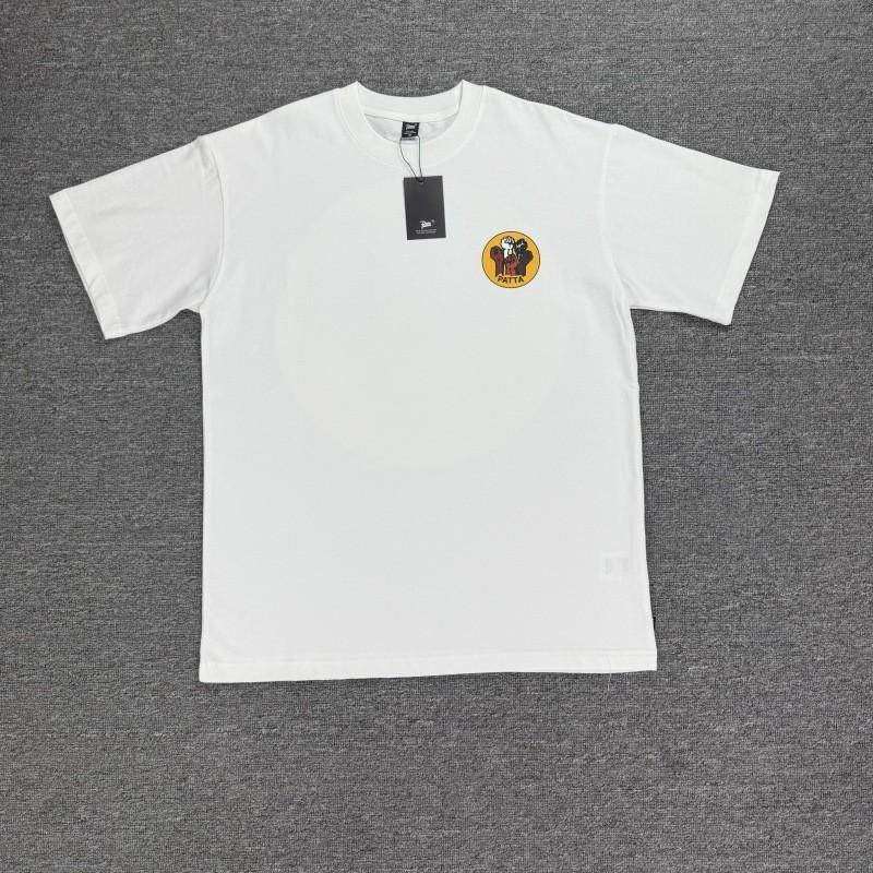 PATTA Streetwear Unisex Loose Fit Cotton Tee With Fun Graphic Print Casual T-Shirt Teens Adults