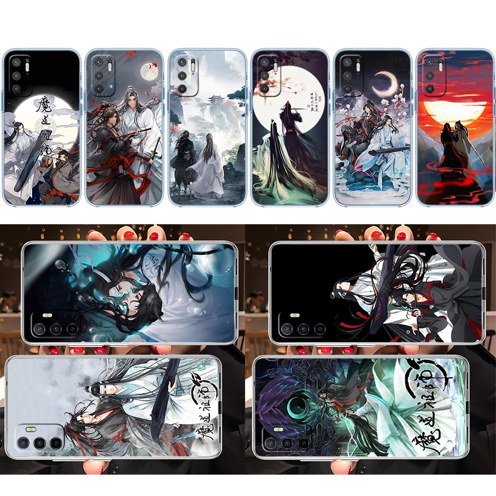 LO64 Mo Dao Zu Shi Transparent Phone Case for Motorola Moto G40 G04 G05 One Ace Action  Fusion + Plus Hyper Macro Vision Zoom
