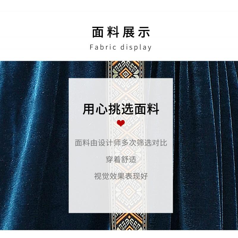 Girls Vintage Renaissance Medieval Dress Halloween Costume Kids Long Sleeve Party Outfit
