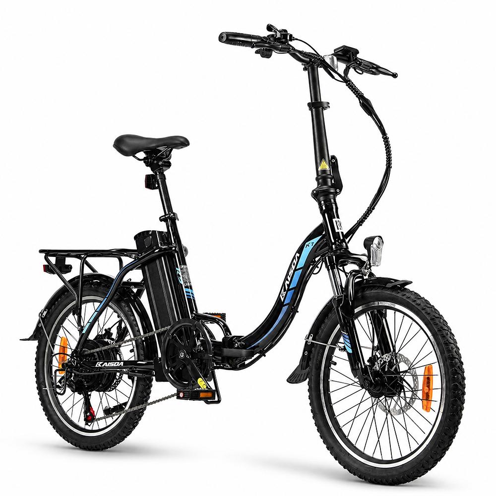 KAISDA K7 Adult Electric Bike 250W Motor 36V13AH Battery 20 Inch Wheels Lightweight Urban City Commuting E-Bicycle for Daily Work Travel