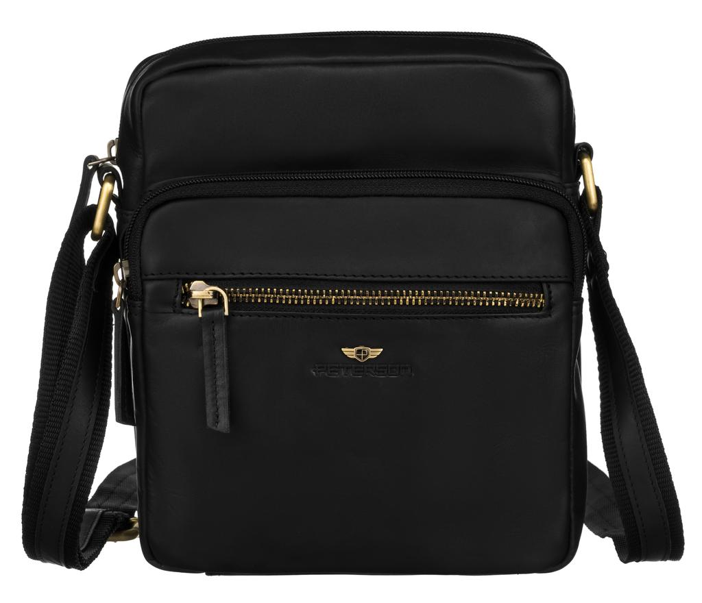 PTN 710E-OPU-6736 Black Leather Bag