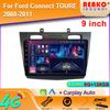 5G WIFI для Ford Connect TOURE 2008-2011 Автомобильный мультимедийный проигрыватель GPS-навигация Carplay Видео Головное устройство Android Auto 2 din DVD
