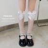Children Girl Calf Sock Lace Lolita White Black Color Knee High Sock for Kids Girl Summer Fishnet Mesh Sock Clothes Accessories