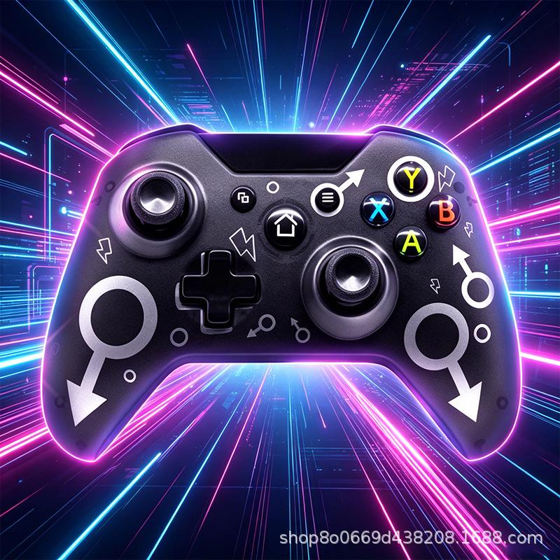 Compatible Wired Dual Motor Vibration Controller for Xbox 360 & PC