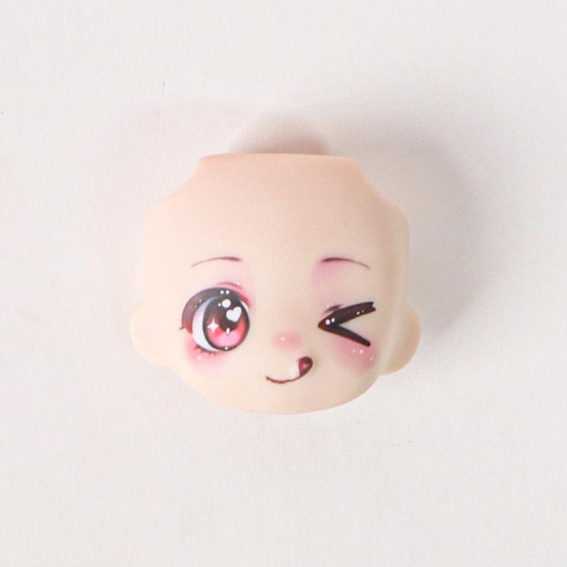 OB11 Кукольное Лицо 1/12 BJD Кукольное Лицо С 3D Аниме Наклейка Глаза Милые Меняющиеся Лица Для GSC Головы DIY Аксессуары Для Девочки Подарочные Детские Игрушки
