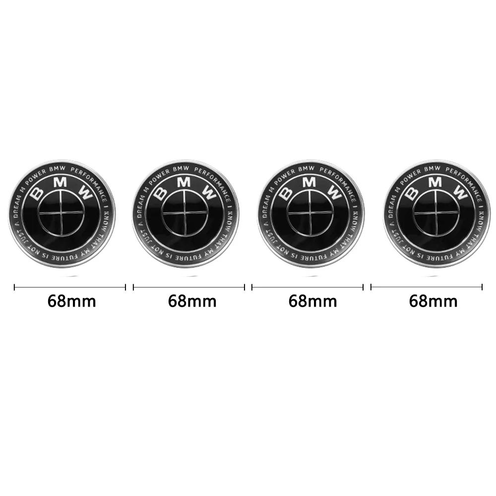 4Pcs 56MM/68MM Car Styling Wheel Center Cap Hub Covers For BMW G32 G30 G01 G02 G05 G06 G07 G26 G23 G22 F40 F20 Badge Accessories npdf01