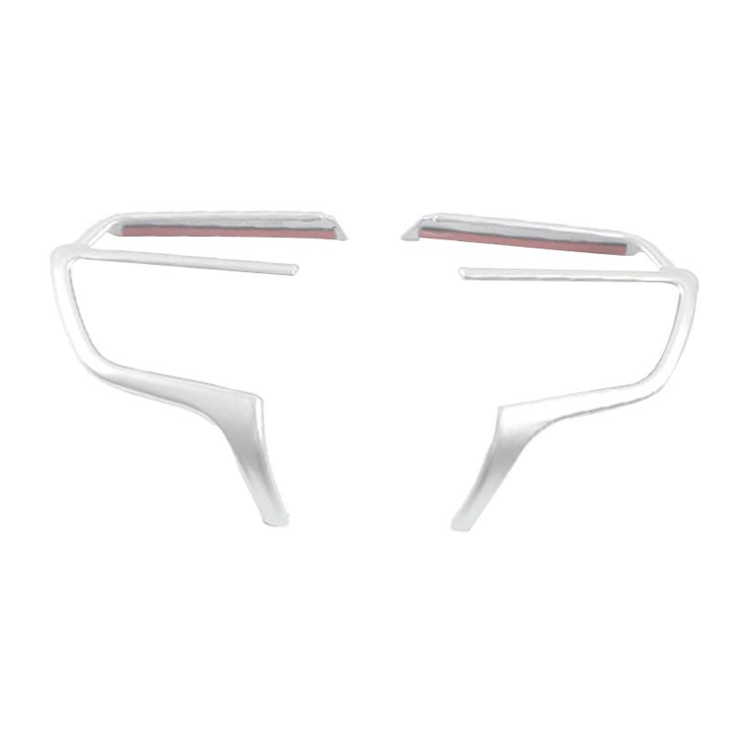 Для Toyota Highlander XU70 2020 2024 2024 2024 Гибридный ABS карбоновый руль автомобиля кнопки панель крышка отделка наклейка аксессуары