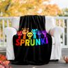 Sprunki Theme Printed Blanket - Perfect for Couch, Bed, Travel & Outdoor Use | Machine Washable, Cozy & Durable.